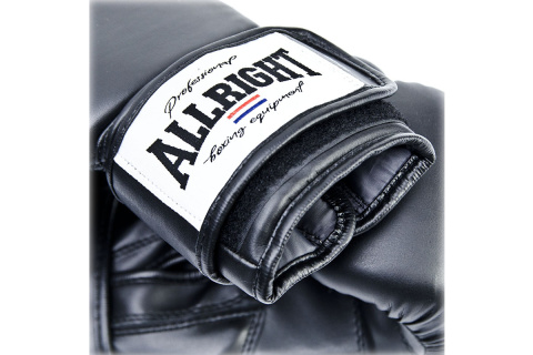 RĘKAWICE BOKSERSKIE CLASSIC 12OZ PU BK /ALLRIGHT RĘKAWICE BOKSERSKIE CLASSIC 12OZ PU BK /ALLRIGHT