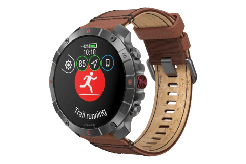 ZEGAREK SPORTOWY GRIT X2 PRO TITAN SKÓRZANY /POLAR ZEGAREK SPORTOWY GRIT X2 PRO TITAN SKÓRZANY /POLAR
