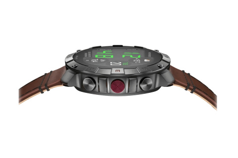 ZEGAREK SPORTOWY GRIT X2 PRO TITAN SKÓRZANY /POLAR ZEGAREK SPORTOWY GRIT X2 PRO TITAN SKÓRZANY /POLAR