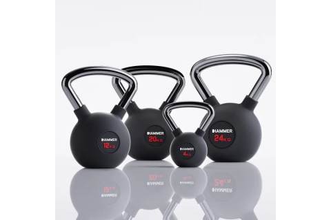KETTLEBELL GUMOWANY PREMIUM 12 KG /HAMMER KETTLEBELL GUMOWANY PREMIUM 12 KG /HAMMER
