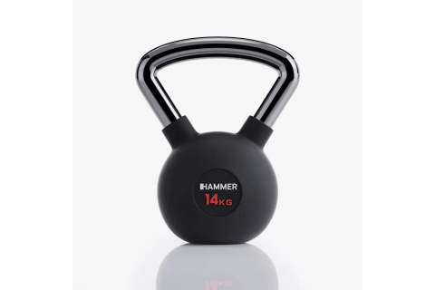 KETTLEBELL GUMOWANY PREMIUM 8 KG /HAMMER KETTLEBELL GUMOWANY PREMIUM 8 KG /HAMMER
