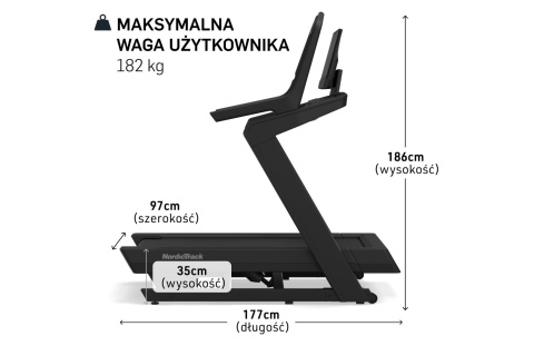 BIEŻNIA ELEKTRYCZNA X24 /NORDICTRACK BIEŻNIA ELEKTRYCZNA X24 /NORDICTRACK