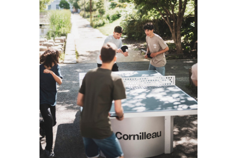 STÓŁ TENISOWY CAMPUS 510M OUTDOOR NIEBIESKI /CORNILLEAU