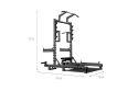 STOJAK MULTIFUNKCYJNY Z PLATFORMĄ DO PODNOSZENIA CIĘŻARÓW I HIP THRUST SMP01 /HMS STOJAK MULTIFUNKCYJNY Z PLATFORMĄ DO PODNOSZENIA CIĘŻARÓW I HIP THRUST SMP01 /HMS