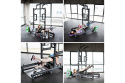 STOJAK MULTIFUNKCYJNY Z PLATFORMĄ DO PODNOSZENIA CIĘŻARÓW I HIP THRUST SMP01 /HMS STOJAK MULTIFUNKCYJNY Z PLATFORMĄ DO PODNOSZENIA CIĘŻARÓW I HIP THRUST SMP01 /HMS