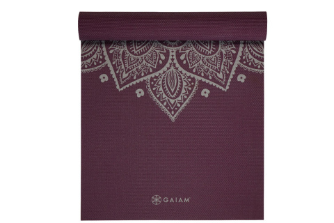 MATA DO JOGI MIDNIGHT PLUM SUNDIAL FLOWER 5MM /GAIAM MATA DO JOGI MIDNIGHT PLUM SUNDIAL FLOWER 5MM /GAIAM