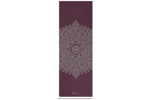 MATA DO JOGI MIDNIGHT PLUM SUNDIAL FLOWER 5MM /GAIAM MATA DO JOGI MIDNIGHT PLUM SUNDIAL FLOWER 5MM /GAIAM