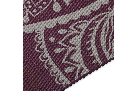 MATA DO JOGI MIDNIGHT PLUM SUNDIAL FLOWER 5MM /GAIAM MATA DO JOGI MIDNIGHT PLUM SUNDIAL FLOWER 5MM /GAIAM