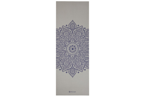 MATA DO JOGI SUSTAINED GREY SUNDIAL FLOWER 5MM /GAIAM MATA DO JOGI SUSTAINED GREY SUNDIAL FLOWER 5MM /GAIAM