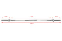 GRYF PROSTY FE02009 120CM X 27MM /ALLRIGHT GRYF PROSTY FE02009 120CM X 27MM /ALLRIGHT