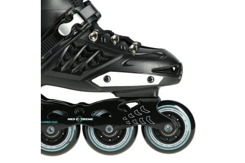 ŁYŻWOROLKI SLALOMOWE CZARNE ROZM. 35 /NILS EXTREME