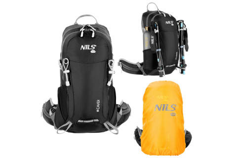 PLECAK TURYSTYCZNY CZARNY CAVER 18L /NILS CAMP PLECAK TURYSTYCZNY CZARNY CAVER 18L /NILS CAMP