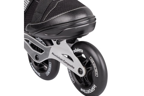 ŁYŻWOROLKI FITNESS 3 KÓŁKA ABEC-7 CARBON STRADALERA ROZMIAR 44 /INSPORTLINE