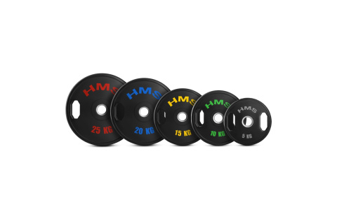 TALERZ OLIMPIJSKI OGUMOWANY 2 X 5 KG TOG05 /HMS TALERZ OLIMPIJSKI OGUMOWANY 2 X 5 KG TOG05 /HMS
