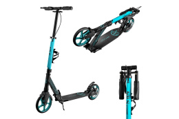 HULAJNOGA Z HAMULCEM TARCZOWYM HM124T TURQUOISE /NILS EXTREME