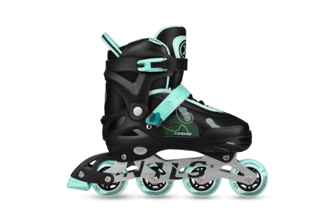 ŁYŻWOROLKI COSMO ZIELONE ROZM. M(34-37) NA13808 /NILS EXTREME