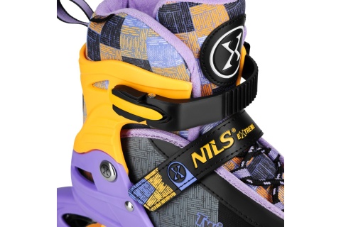 ŁYŻWOROLKI TWIST ŻÓŁTE ROZM. M(35-38) NA13810 /NILS EXTREME