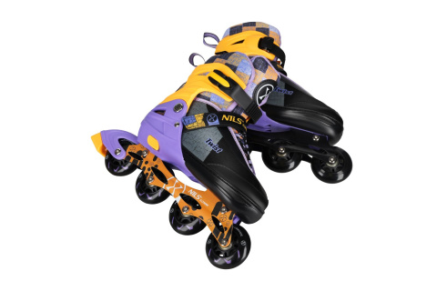 ŁYŻWOROLKI TWIST ŻÓŁTE ROZM. M(35-38) NA13810 /NILS EXTREME