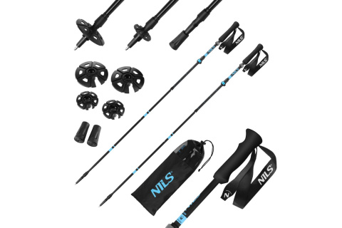 KIJE TREKKINGOWE SKŁADANE TK8604 /NILS KIJE TREKKINGOWE SKŁADANE TK8604 /NILS