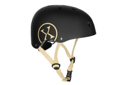 KASK CZARNO-BEŻOWY ROZM. M(55-58CM) MTW001-1 /NILS EXTREME