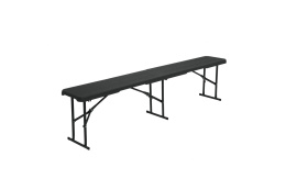 SKŁADANA ŁAWKA OGRODOWA 183 CM ANTRACYT NC3404 /NILS CAMP