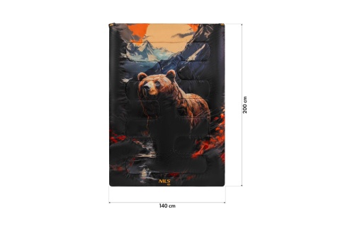 ŚPIWÓR 3W1 DWUOSOBOWY BEAR NC3601 /NILS CAMP ŚPIWÓR 3W1 DWUOSOBOWY BEAR NC3601 /NILS CAMP