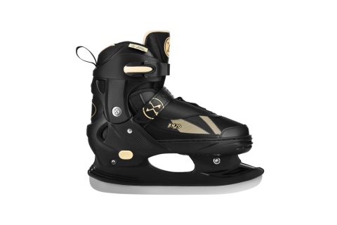 ŁYŻWOROLKI 2W1 ENZO BEŻOWE ROZM. XS(28-31) Z WYM. PŁOZĄ /NILS EXTREME