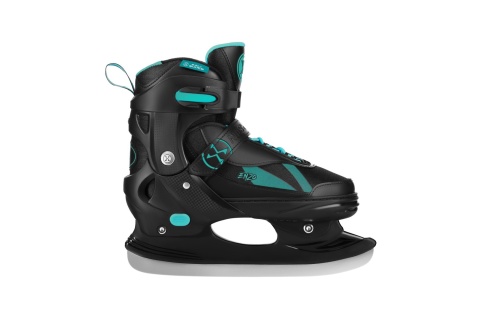 ŁYŻWOROLKI 2W1 ENZO TURKUSOWE ROZM. L(40-43) Z WYM. PŁOZĄ /NILS EXTREME