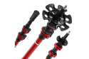 KIJE TREKKINGOWE ALUMINIOWE RED TK8601 /NILS