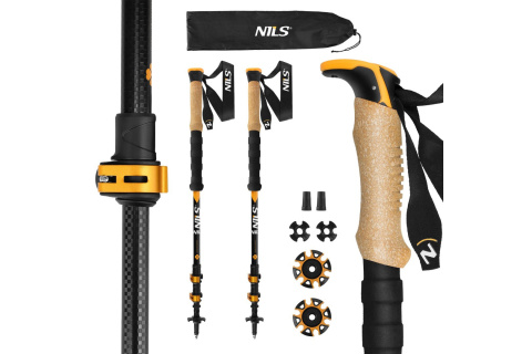 KIJE TREKKINGOWE ALUMINIOWE TK8605 /NILS