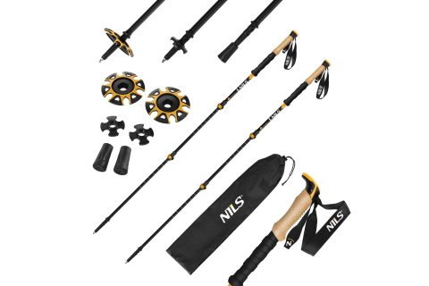KIJE TREKKINGOWE ALUMINIOWE TK8605 /NILS