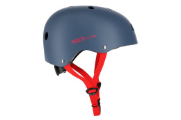 KASK SZARO-CZERWONY ROZM. XS(48-52CM) MTW001-1 /NILS EXTREME