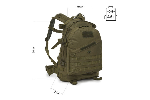 PLECAK TAKTYCZNY VANGUARD ZIELONY 45L NC3904 /NILS CAMP PLECAK TAKTYCZNY VANGUARD ZIELONY 45L NC3904 /NILS CAMP