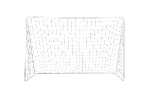BRAMKA DO PIŁKI NOŻNEJ Z SIATKĄ STALOWY STELAŻ NT8830 3M /NILS