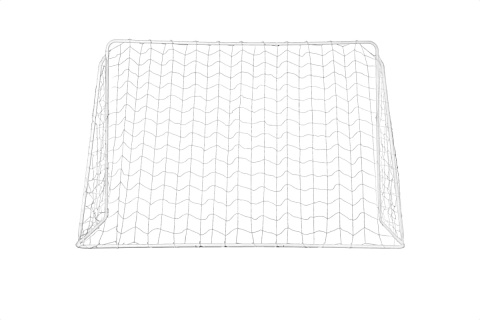 BRAMKA DO PIŁKI NOŻNEJ Z SIATKĄ STALOWY STELAŻ NT8830 3M /NILS