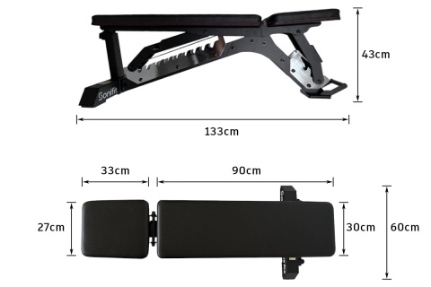 ŁAWKA DO ĆWICZEŃ TAG FORCE PRO /SONIFIT ŁAWKA DO ĆWICZEŃ TAG FORCE PRO /SONIFIT