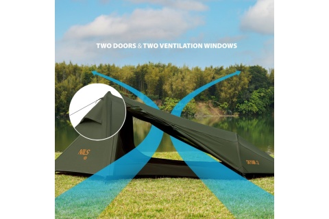 NAMIOT ULTRA LIGHT SKYAIR 2 ZIELONY NC2502 /NILS CAMP