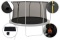 SIATKA WEWNĘTRZNA DO TRAMPOLINY FIGS V2 12FT 366CM H:180CM Z TUNELEM NA PRĘT /SONIFIT