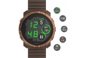 ZEGAREK SPORTOWY GRIT X2 BRĄZOWY BROWN COPPER /POLAR
