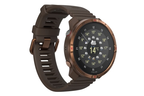ZEGAREK SPORTOWY GRIT X2 BRĄZOWY BROWN COPPER /POLAR