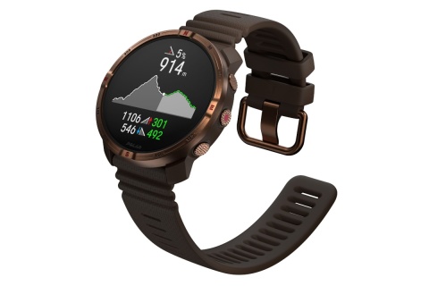 ZEGAREK SPORTOWY GRIT X2 BRĄZOWY BROWN COPPER /POLAR