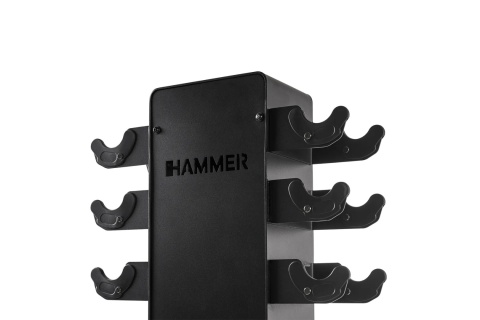 ZESTAW HANTLI HEX 1-10 KG ZE STOJAKIEM /HAMMER ZESTAW HANTLI HEX 1-10 KG ZE STOJAKIEM /HAMMER