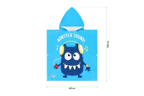 RĘCZNIK PONCZO MONSTER NAR20 /NILS AQUA