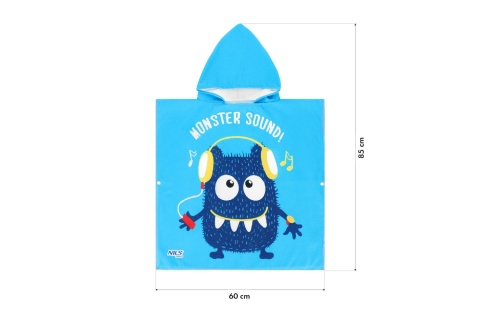 RĘCZNIK PONCZO MONSTER NAR20 /NILS AQUA