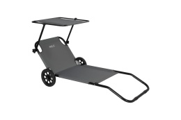 LEŻAK Z DASZKIEM SZARY NC3307 /NILS