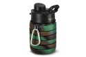 BIDON SILIKONOWY SKŁADANY 500ML ZIELONY NC4106 /NILS