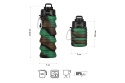 BIDON SILIKONOWY SKŁADANY 500ML ZIELONY NC4106 /NILS