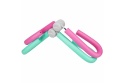AGRAFKA MOTYLEK DO ĆWICZEŃ SZARO-RÓŻOWA TM01 GRAY-PINK /HMS