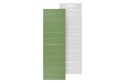 KARIMATA SKŁADANA TURYSTYCZNA Z PODBICIEM ALUMINIOWYM + XPE 195 CM ZIELONA NC17103 /NILS CAMP