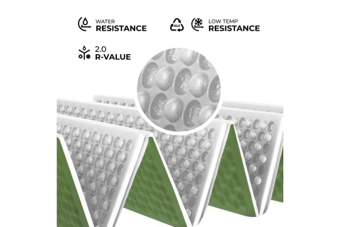 KARIMATA SKŁADANA TURYSTYCZNA Z PODBICIEM ALUMINIOWYM + XPE 195 CM ZIELONA NC17103 /NILS CAMP KARIMATA SKŁADANA TURYSTYCZNA Z PODBICIEM ALUMINIOWYM + XPE 195 CM ZIELONA NC17103 /NILS CAMP